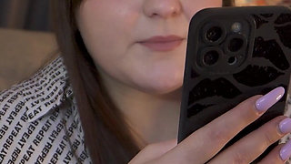 Porn Story - Ballgag I Could Only Mumble While She Fucked Me with a Strap-on