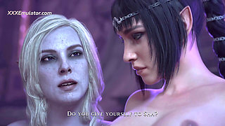 Shadowheart in Hot Threesome: Pussy Licking, Anal Sex, Squirting (Sex Game) Ultra Quality