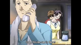 Hentai Stepmom Big Ass Fucked Sneakily While Talking - Uncensored Subtitled