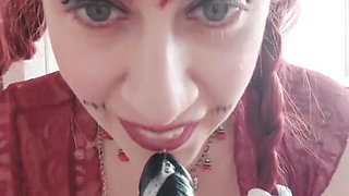 Shyyfxx Plays at Being Your Greedy Pomberita and Collects the Debt with Your JOI Milk