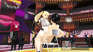 mmd r18  Love And Joy happy sex wife fuck big dick black big tits ass anal cosplay cheating gangbang public 3d hentai