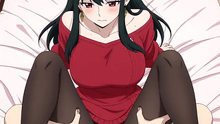 Family Yor and Loid sex anime cartoon housewife Parody HENTAI fucking one piece naruto creampies asian milf 3D
