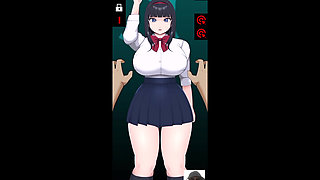 18plus jav schoolgirl got her boobs pressed and fucked in the train while people are there.