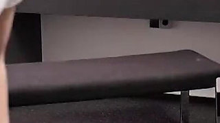 Beautiful girl fucks outdoor and curvy ebony rides on cock after workout sex clip