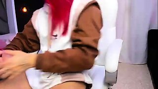 Solo ebony masturbation shemale cumming