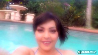 Cat Bangles Big Tits Bikini