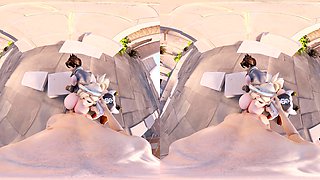 Amateur girlfriend outdoor threesome with cum