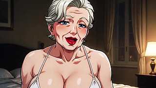 Ai Granny Deep Cleavage Tease Close Ups