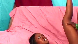 Nina Devon a big dark skinned slut with small breasts and brown hair is ready to get banged by a BBC