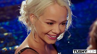 TUSHY Influence Elsa Is Back For Another Anal Round With Emily - Emily Willis