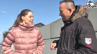 Met German neighbor on the street and asked for sex