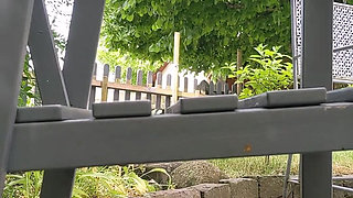 Summertime Is Time to Pee Outside...and Splash Everything Wet