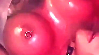 Ms Red X Loves to Be Glazed Strip Tease