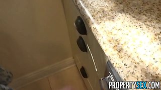 Propertysex - hot italian tourist fucks her masculine host