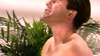 Hot brunette amateur MILF rides hubbys cock