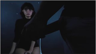 Multiple Huge Cumshot In Her Mouth! Saw Porn Parody