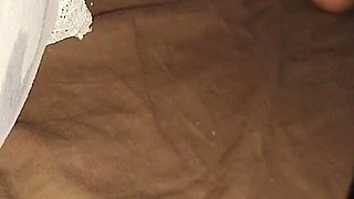 I Secretly Jerking and Cum on My Stepsister’s Feet.