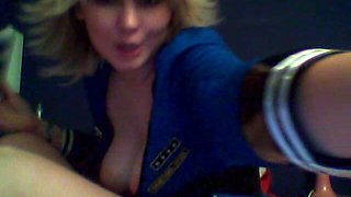 19yo Teen Ffw Does Ass to Mouth with Toy