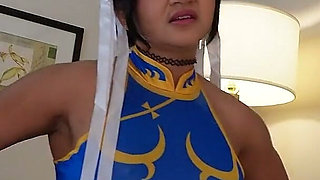 Juicy Filipina Jasmine Teaa Fucked Hard in Chun-li Cosplay