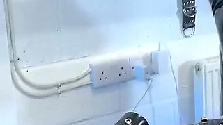 Latex Tease for Locked Cock