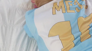Score a Goal in Me Argentina Fan Punished for Messi’s Red Card Begging