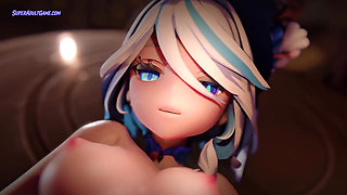 My Blonde Stepsister Begged Me To Fuck Her Tiny Ass ( 3D Realistic )