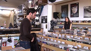 music store threesome