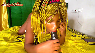 Erotic Masturbation with a Powerful Cowgirl Style