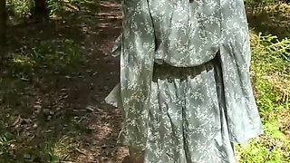 Flashing Big Tits Outdoor