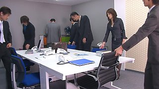 Japanese MILF in racy lace slips self-pleasures with sexy toys