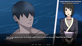 Naruto: Kunoichi Trainer - Virgin Blonde MILF Tsunade with Perfect Body Has Her First Sex Outdoor Underwater with an 18yo Boy