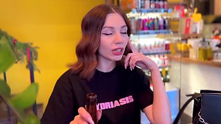 Sizzling Amateur Teen Delivers Juicy Passion in Black Bliss