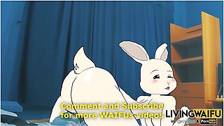 Beastars - Haru 2d Real Anime Furry Waifu Big Japanese Ass Booty Cosplay Hentai Sex Xxx Pornヒースタース