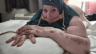 Hijabi Cripple Bum BDSM From Both Angles