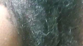 Very Hot and Skinny Amateur Raw Kissing Each Other Creates a Sensual Hairy Pussy