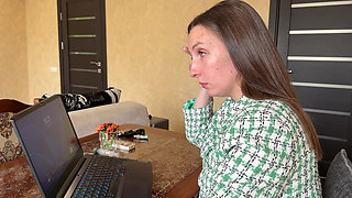 Messy Sneezing Secretary at Work