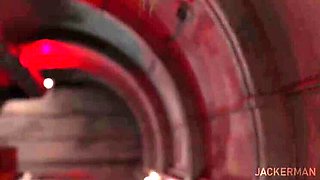 Selina's Shame - Jackerman 3D Animation - Latina with Big Boobs and Big Ass Gets Creampie from Monster