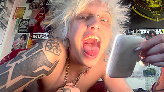 Mouth Tour Goth Girl No Makeup
