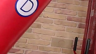 Perfect French Slut Got Anal Fucked by Her Trainer in Gym