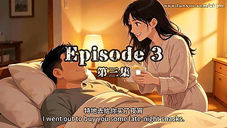 In front of my brother's prese, My sister-in-law actually did such a thing to me. just too exciting. Episode 3 AI-generated