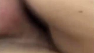 Amateur Brunette Newbie Gives Wet POV Blowjob Then Rides Big Cock