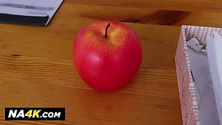 Hot for teacher, student gets a lesson of a life time with Professor Cali Sweets