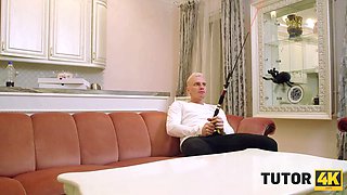 Tutor4k. biology is more interesting when the stud fucks his mature teacher