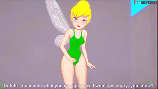 tinkerbell bikini sex at the beach