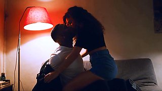 Ebony Girl Takes Stranger Home After The Party (AI)
