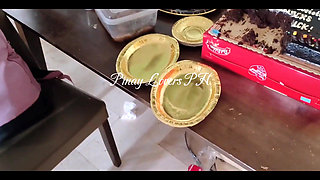 It's My Bestfriend's Birthday Party, My Pussy Is My Gift for Him