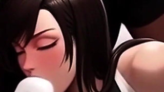 Tifa Always Meets the Most Interesting People on the Midgar Train