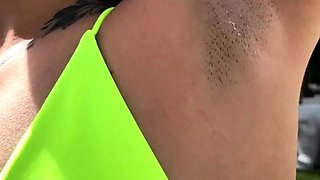 Femdom Puppy Play - Mia Hope Collars Her Peeping Neighbor