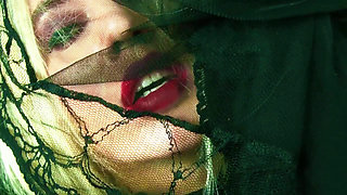 Latex Dress & Nylon Encasement