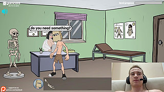 FuckerMen Hospital - Big Tits Nurse Sucks My Huge Cock  Adult Game Playthrough